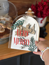 Load image into Gallery viewer, Very Merry Tabletop Sign
